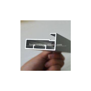 Indian Shutter Profile 45mm aluminum profile for kitchen cabinet