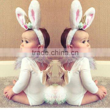 B11756A infant baby lovely bowknot rompers