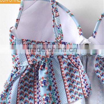 Women'S Tassel Padded Push Up Halter Bikini Tankini Swimsuit Women photo-3