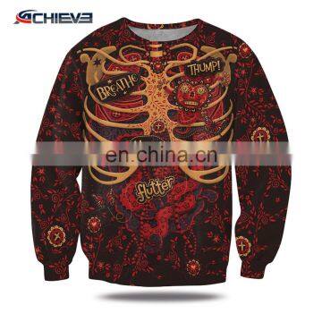 sublimation all over print coats fashion winter vetement women sweaters