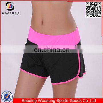 cheap price sports fitness comfortable sports apparal women shorts