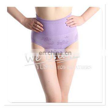 Ladies' Seamless Waist Control Pants Underpants Long Brief