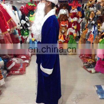 TZ-150806-2 China Wholesale Christmas Costumes Santa Claus Costume for Adult and Child photo-3