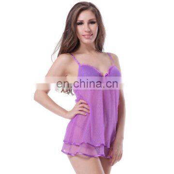Fashion High Quality Ladies Sex Romantic Night Dress photo-4