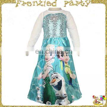 wholesale princess frozen elsa dress FGCC-1002