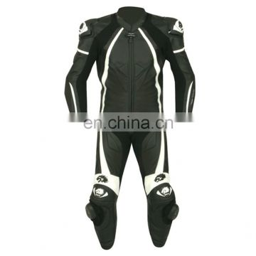 stylish motorbike leather suit