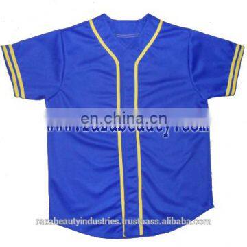 100% polyester baseball/softball jersey/ free design with your own logo/full subliamted/100% polyester