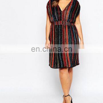 New trendy party new women rainbow dress