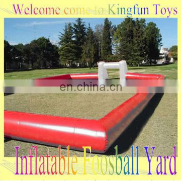 Inflatable football field/inflatable soccer curt for outdoor enent