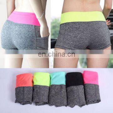 athletic wear shorts workout running fitness women yoga shorts sexy