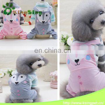 Hoodies with Pants Jumpsuit Four legs Coat Jacket Clothing, Fox four legs pants for dog pet clothes