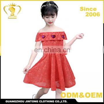 High quality 8 years baby girl party dress design dresses in bangalore 2017