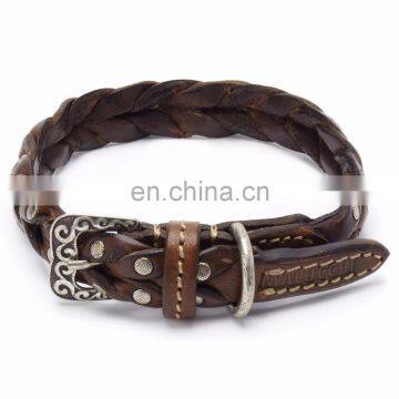 Customized Designer Leather dog collar and Leashes