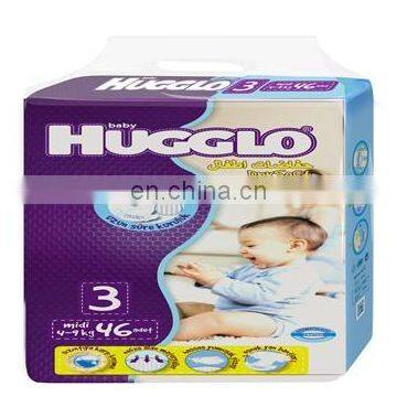 ELASTIC SIDE TAPE DISPOSABLE BABY DIAPER