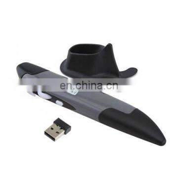 Dropshipping PR-03 2.4G USB Receiver Adjustable 1600 DPI Wireless Optical Pen Mouse for Computer PC Laptop Drawing Teaching photo-4