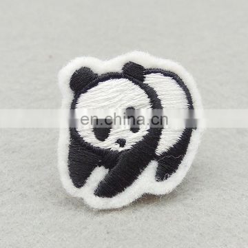 high quality embroidered custom clothing woven custom tag /woven label for purses in Guangzhou