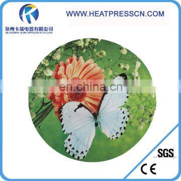 5mm thickness round sublimation mouse pad
