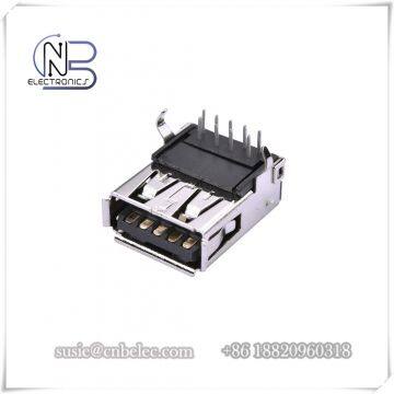 Waterproof 90 Degree DIP 9 Pins Solder UL94V-0 Type A Female 3.0 USB Connectors for Board Interface photo-5