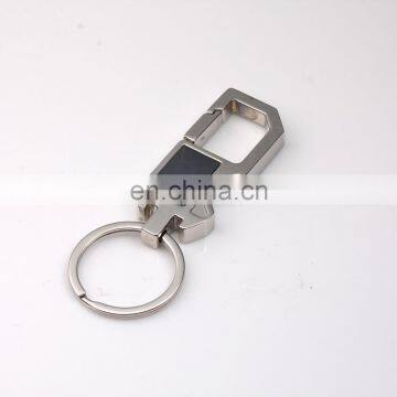 Multi tool Metal carabiner bottle opener keychain Printed logo key chain