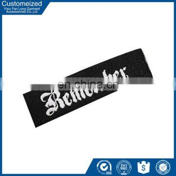 Custom Designed New Style Neck Label For T-shirt