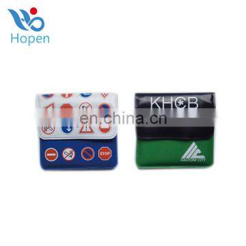 8*8CM Light the Convenient Portable Aluminium Eva Pocket Ashtray photo-5