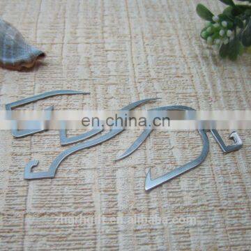 Metal Etching Bookmark with nickel plated