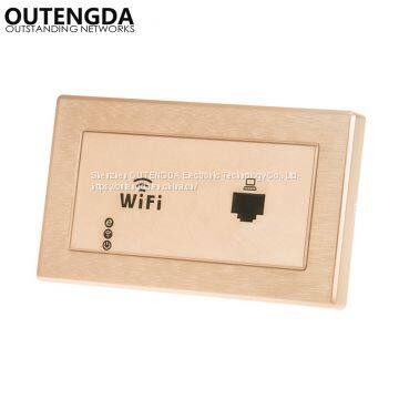 300Mbps 118 Type Wall Mount Wireless AP Access Point Socket WiFi Repeater Extender Router for Hotel Domitory Office Room photo-4