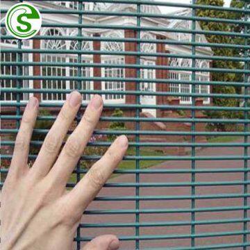 Iron and steel prison security fence prices hot dip galvanizing 358 fence