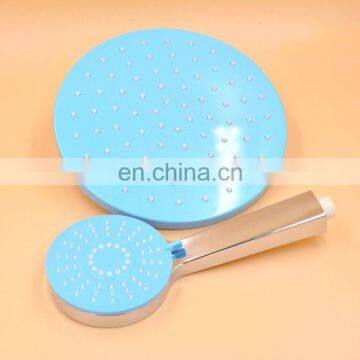 Chinese supplier bathroom accessories high quality ABS rain shower head with hand shower