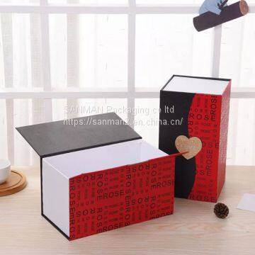 Good sale luxury cheap gift box honey matte packaging  box