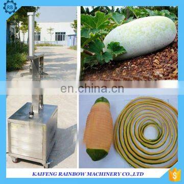 High Speed Energy Saving Papaya Strip Machine fruit peeling machine for taro / wax gourd / water melon