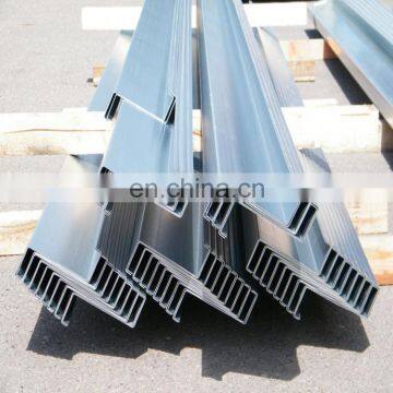 Cold formed z shape galvanized steel z purlin with actual weight