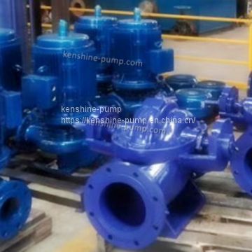 S,SH horizontal double suction centrifugal split case pump