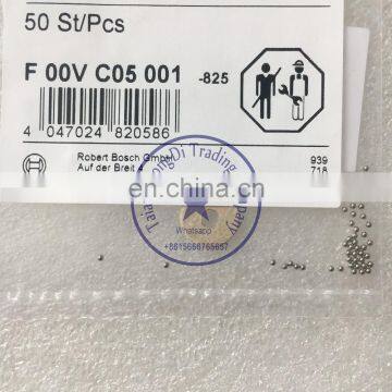 100% Orignial repiar kits valve ball F00VC05001 for common rail injector