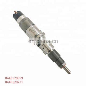 Diesel Injector 0445120231 with No. 6754-11-3100, 6754-11-3010 4945969 5263262 397637 for S6D107 PC200-8