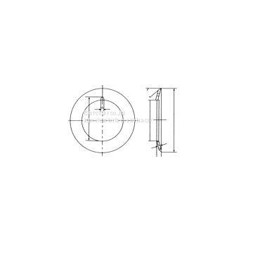 Male slitter blade used in paper industry