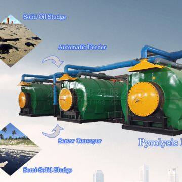 Factory Price Full Automatic 10-15 Tons PLC System Used Tire Rubber Pyrolysis Plant for Waste Plastic Recycling Fuel Plant photo-2