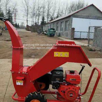 Gas Wood Chipper With Gasoline Engine Tree Shredder Hire