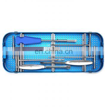 CE & ISO Marked Medical Bone Surgery Small Fragment Instrument Set For Trauma Plate Orthopedic Implants Surgical Instruments photo-4