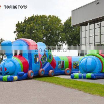 Giant Wipeout Inflatable Obstacle Tunnel Course