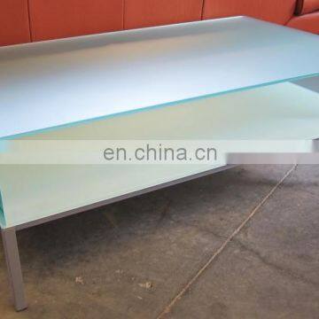 High Quality Frosted Glass Table Top With EN12150 Certificate photo-3