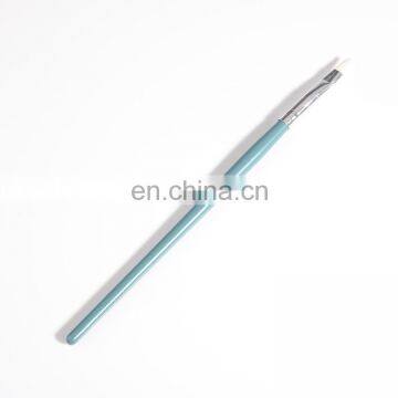 Transparent Acrylic Handle With Green Glitters Flat Nail Art Brush Pen photo-5