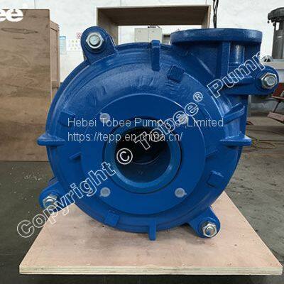 Tobee 6x4 DAH rubber lined centrifugal slurry pumps