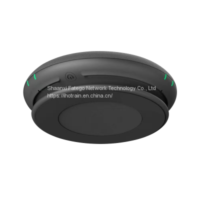 Hotrain FX600U Grey Portable Omni-directional USB Conference Microphone Speaker With Mics for Meeting Teaching photo-2