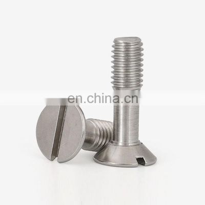 Pan flat  hex head screw slotted captive countersunk allen hex socket  screw