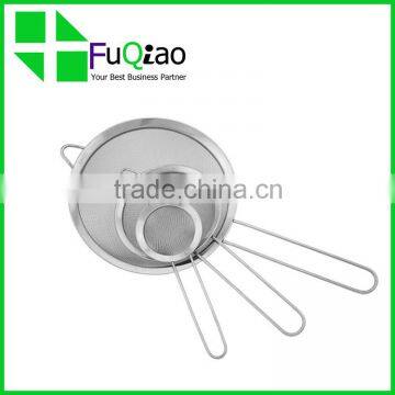 Cooking Tools food grade popular stainless steel wire mesh colander strainer                        
                                                Quality Choice