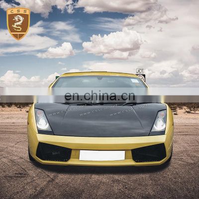 CSS Carbon Fiber Car Hoods Bonnet Manufacturer Body Kits For Gallardo LP550 LP560 LP570 OEM Style Front Engine Covers