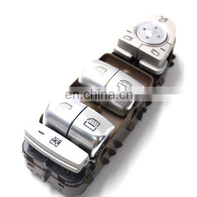 100006485 ZHIPEI Main Window Regulator Switch 2229056800 For Mercedes-Benz S550 S63AMG S65AMG 2015 Brown white light