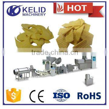 CE certificate overseas engineers available to service fried crispy snack pellet making machine