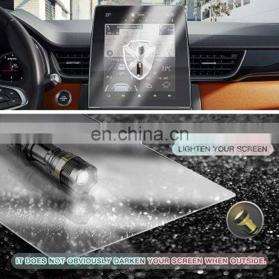 Navigation Instrument Panel Screen Protective Films Tempered Glass Screen Protector For Renault Zoe 2021 photo-3